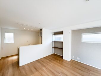 足立区大谷田5丁目の新築住宅｜2階に配したLDK
